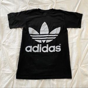 adidas Mirror Trefoil Logo Tee